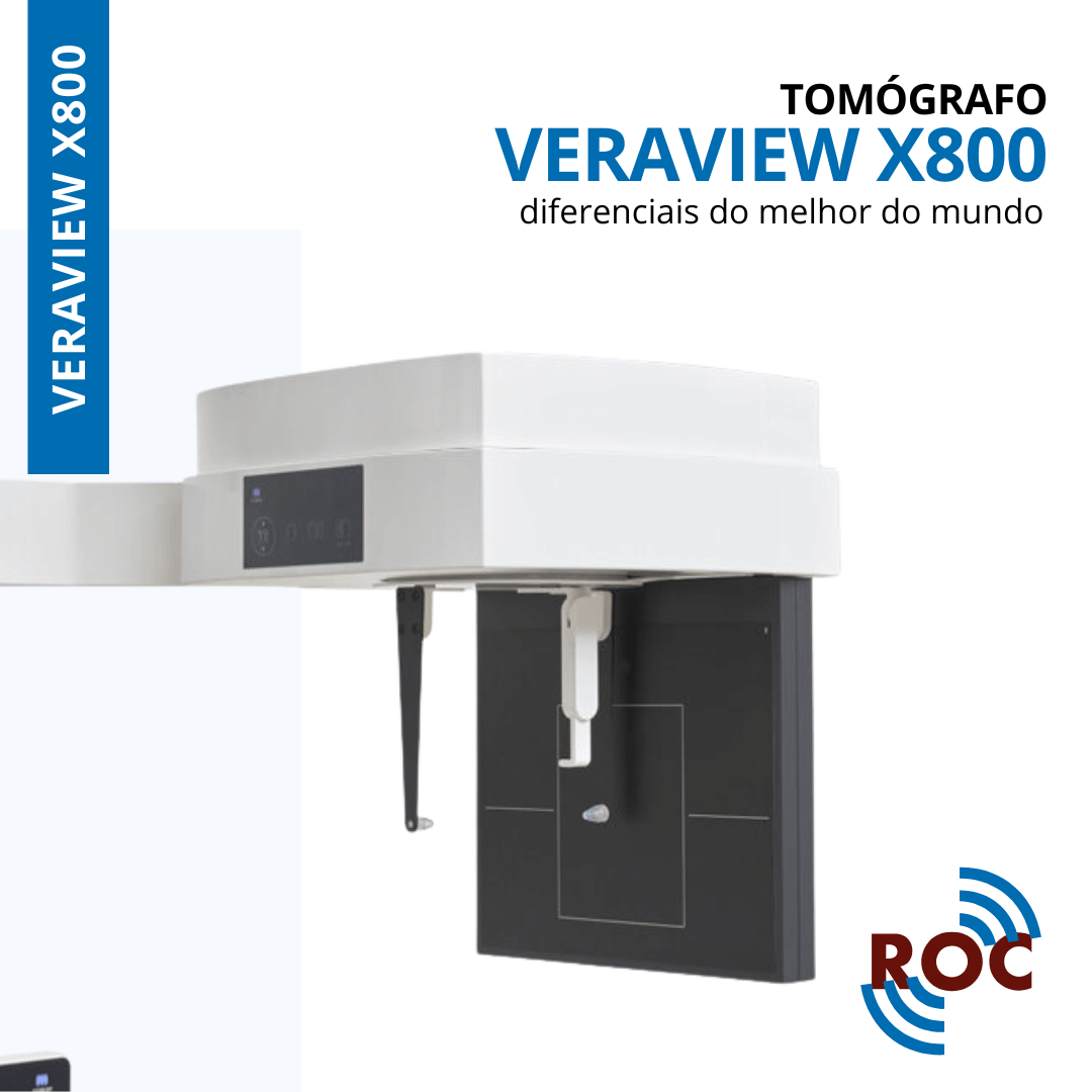 TomÃ³grafo Veraview X800: Diferenciais